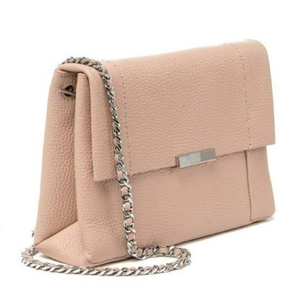 NEW. π Ted Baker - Clarria Soft Leather Clutch - pale pink - Picture 3 of 14
